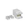 Conector RJ45 Femea Keystone Cat5e Ilumi