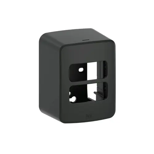 Caixa e Placa Sobrepor 2 Pos Compose Preto Weg