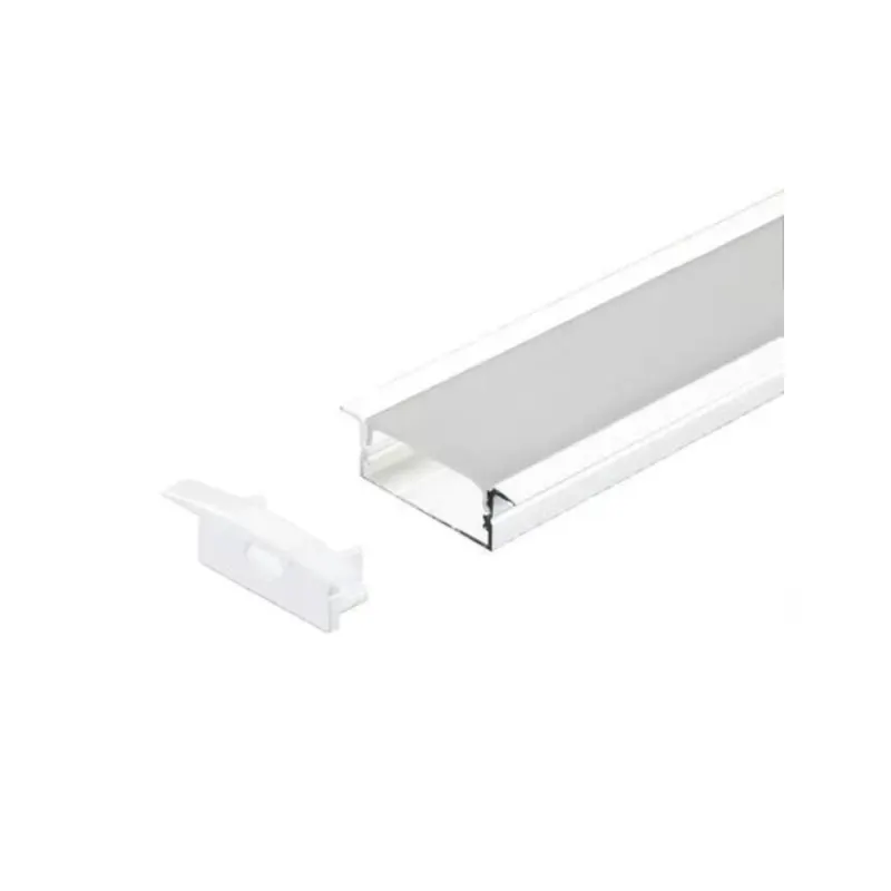 Acabamento Perfil Embutir Branco Luminatti