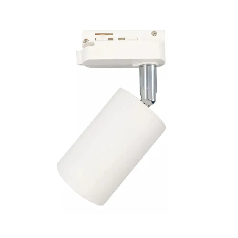Luminaria Spot Dicroica Para Trilho Base Gu10 Branco Luminatti