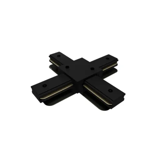Conector ( X ) Para TrIlhos Sobrepor Preto Luminatti