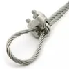 Grampo P/ Cabo 4 Mm Cinza Marcai