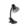 Luminaria De Mesa Viking Clip Preta Bivolt Luminatti