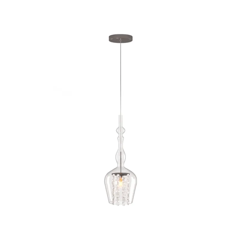 Pendente Ghille lll 1Xg9 Transparente Orluce