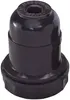 Soquete Para Abajur Preto + Arruela 2A 250V Marcai