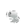 Spot Trilho C/Led Cob 10W 4000K 800Lm Branco Jng