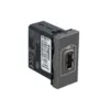 Modulo Carregador USB Magnesio Arteor 571681B Legrand