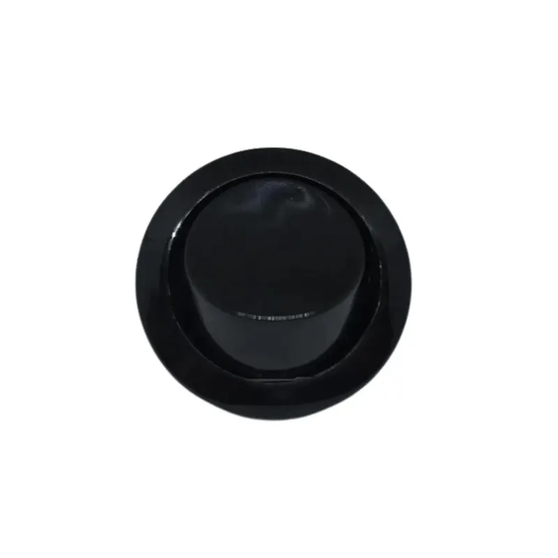 Interruptor De Embutir Redondo Tecla Simples 12A Preto Weg