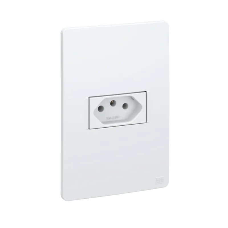 Conjunto Tomada 2P+T 20A-250V PB 16091205 Branco Esatta Weg