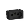 Modulo Tomada 2P+T 10A/250V Preto