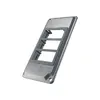 Tampa Condulete Aluminio 1" 3 Postos Horizontais e Moldura Wetzel