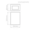 Arandela Led Effekt 1X4W 240LM Branca STH6734/30 Stella