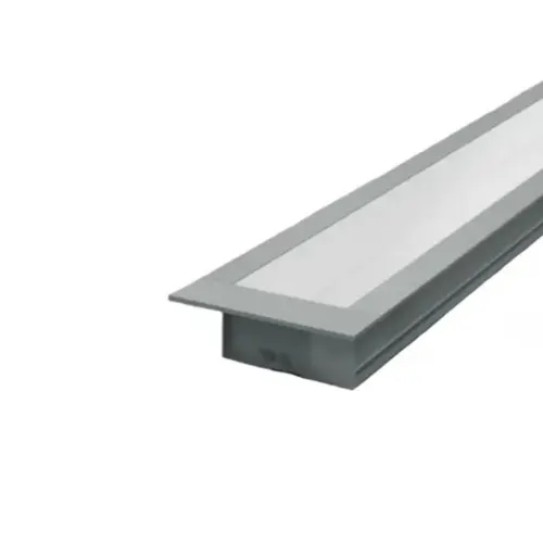 Perfil Embutir PMMA Alto Trafego Piso (25 X 18mm) LA-818 10W/M 4.000K 1690lm Branco Led Art