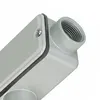 Condulete Aluminio Cinza ( LB ) 1" Tampa Cega Vedada PVC BSP Wetzel