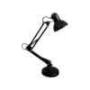 Luminaria De Mesa Articulavel Com Base E27 Preta Luminatti