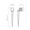 Espeto Focco 7W 450LM STH7703/30 Stella