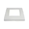 Placa 4X2 3 Posicoes Premium Branco Alto Brilho