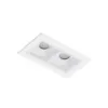 Luminaria Embutir Pontual Fixo 5W 2700K Picco Branco Interlight