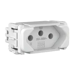 Sistema X Modulo Tomada 20A 250V Compose Branco Weg