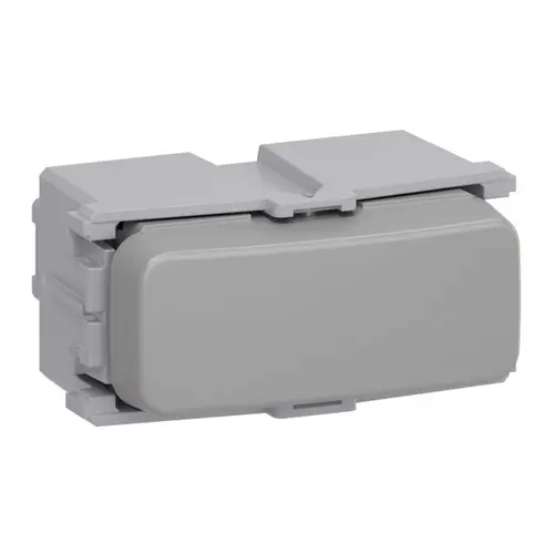 Sistema X Modulo Interruptor Simples 10A 250V Compose Cinza Weg