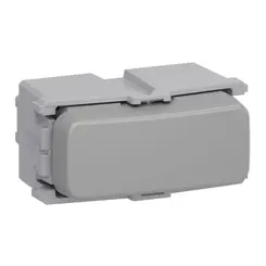 Sistema X Modulo Interruptor Simples 10A 250V Compose Cinza Weg
