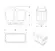 Sistema X Modulo Interruptor Simples 10A 250V Compose Cinza Weg