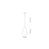 Pendente Detroit Branco Kin