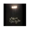 Pendente Led Metal Cristal Geneses 15W 3000K Hevvy