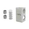 Conjunto Condulete PVC 1" c/1 TomadaS 20A Branco Wetzel