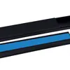 Canaleta Plastica 20X10X0,6MM 2M Com Adesivo Preta Force line