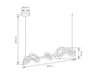 Pendente Circelt I 46W Led Dourado Branco Or2139 Orluce