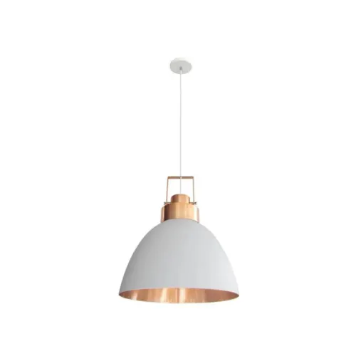 Pendente Aveiro Branco Cobreado Kin