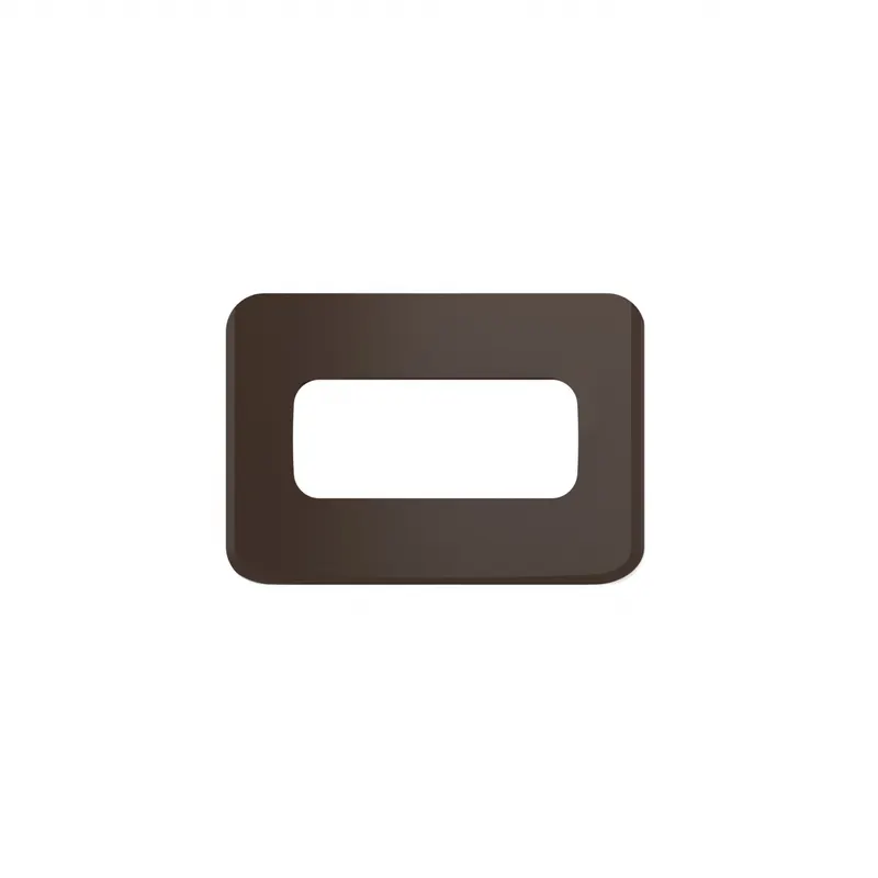 Miniplaca Embutir Moveis 1 Posto Compose Marrom Weg