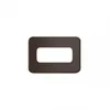Miniplaca Embutir Moveis 1 Posto Compose Marrom Weg