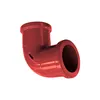Cotovelo PVC 3/4" P/Condulete s/Rosca Vermelho Wetzel