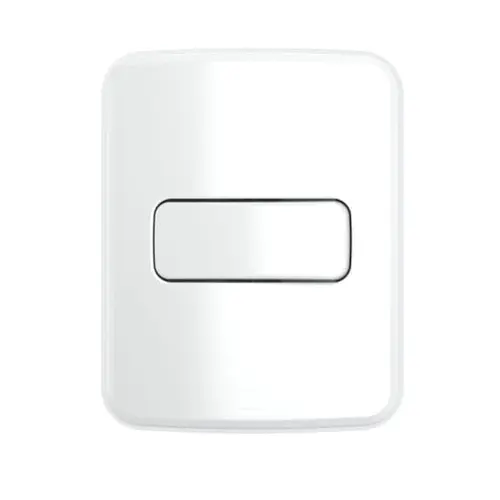 Sistema X Interruptor Simples Compose Branco Weg