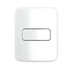 Sistema X Interruptor Simples Compose Branco Weg