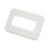 Miniplaca De Embutir 2x35mm 1Modulo Branca Weg