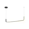 Pendente Lea 18W Led Preto 3000K Orluce