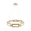 Pendente Cassena 34W Led Dourado 3000K Or1983 Orluce