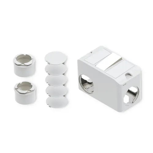 Conjunto Condulete PVC 3/4" c/1 Interruptor Simples Branco Wetzel