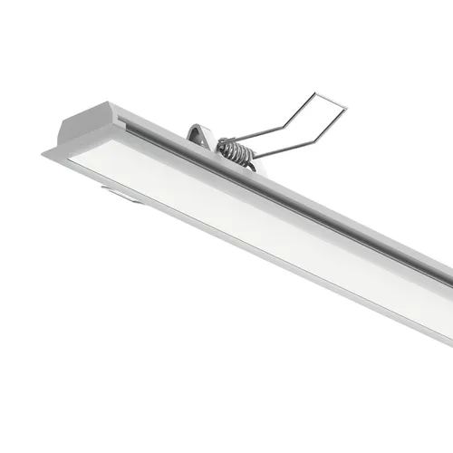 Perfil De Embutir 19W/M 3000K 1800lm IP20 12VDC SLED 9130 MisterLED