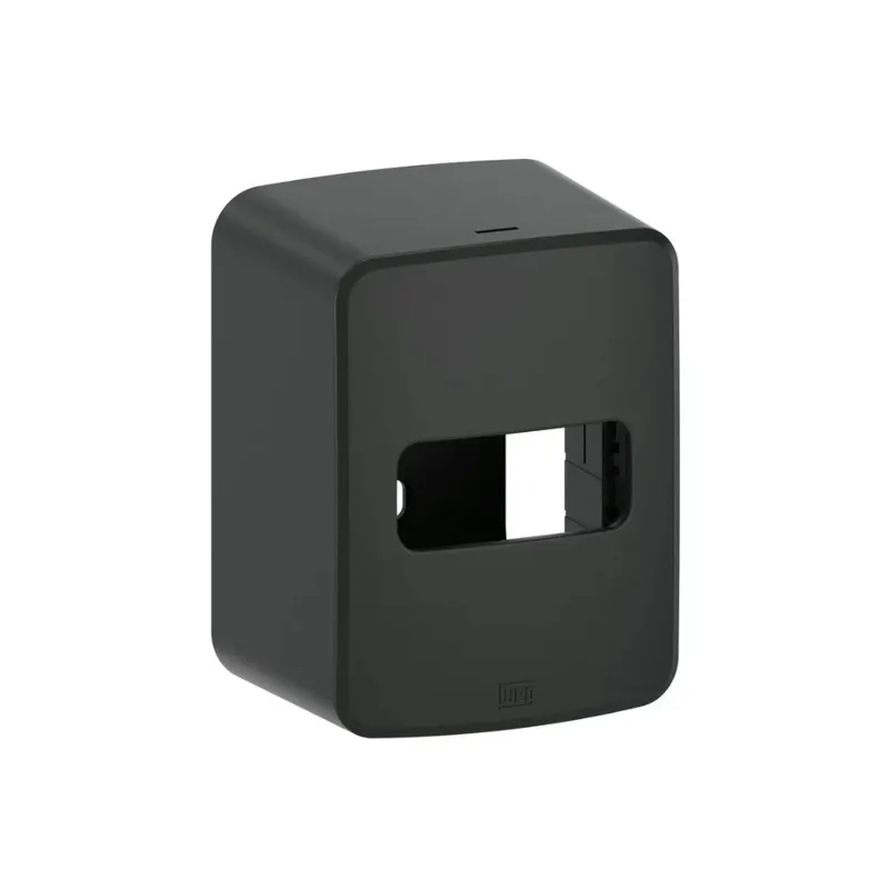 Caixa e Placa Sobrepor 1 Pos Compose Preto Weg