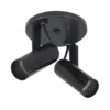 Spot Injetado Liso 2E27 Preto OPL