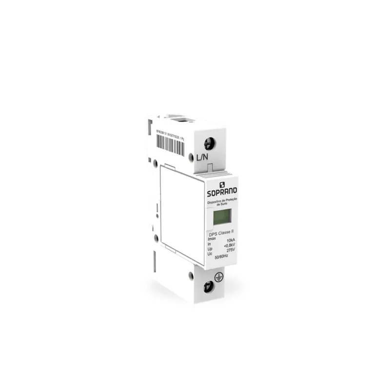 Dispositivo Protecao Surto 20Ka Classe II Dps1 -Soprano