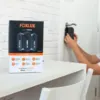 Fechadura Inteligente Preta Instala Facil | Foxlux