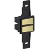 2 Interruptor Simples 10A/250V Padrao Preto Weg