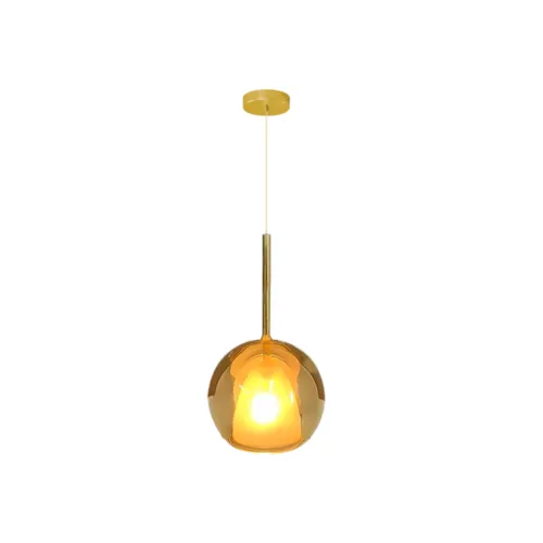 Pendente Inside 30cm 1Xe27 Dourado Orluce