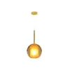 Pendente Inside 30cm 1Xe27 Dourado Orluce