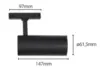 Spot Magnético 15W 2700K 1200lm 48V - 24° IP20 P/ Trilho Med. 97x61,5x147mm BRANCO - ROMALUX